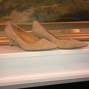 Price Drop! J Crew Camel Suede Kitten Heels $30 price drop!